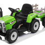 Tracteur Électrique Jouet 12 volts + remorque