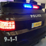 Voiture de police 12 volts monoplace