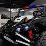 Buggy Police voiture enfant électrique 24 volts