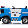 Camion de police enfant 12 volts monoplace