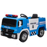 Camion de police enfant 12 volts monoplace