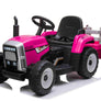 Tracteur Électrique Jouet 12 volts + remorque