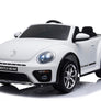 Volkswagen New Beetle Rose Voiture enfant électrique 12 volts monooplace