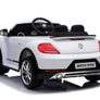 Volkswagen New Beetle Rose Voiture enfant électrique 12 volts monooplace