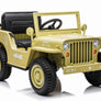 Jeep Willy's 12 volts 4 moteurs 1 places