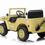 Jeep Willy's 12 volts 4 moteurs 1 places