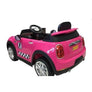 Mini Cooper Rose réplique Voiture Enfant 12 volts