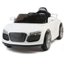 audi R8 voiture enfant électrique 12 volts blanc