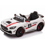 Mercedes GTR AMG GT Racing 12 volts électrique blanche