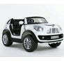 Mini Beachcomber Large voiture enfant électrique 12 volts 2 places blanche