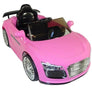audi R8 voiture enfant électrique 12 volts rose