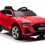 Audi E-Tron sprorback 12 volts monoplace