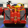Camion de pompier enfant 12 volts monoplace avec accessoires
