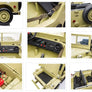 Jeep Willy's 4 roues motrices 2 - 3 ou 4 places
