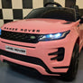 Land Rover "EVOQUE" Nouveau modèle 12 volts monoplace en version 2 ou 4 moteurs