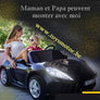 Réplique Panamera ( la plus grande voiture enfant électrique) 2 places + tablette LCD version light 12 volts