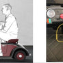 Audi Horch Classic 12 volts 2 places 12 volts 240 watts