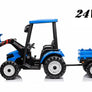 Tracteur pelle 24V avec remorque comprise