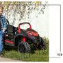 Buggy UTV XXL PREMIUM 24 volts différentiel 2 places roues gonflables