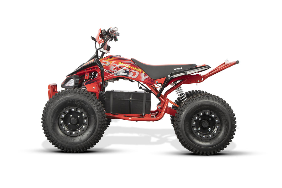 Quad 1500 watts! Puissant 50 KM/H Shaft pro