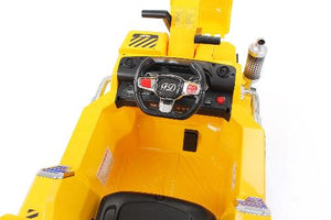 Grue Électrique Enfant 12 volts avec pelleteuse