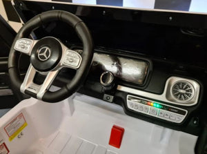 Mercedes G63 -AMG 2 places version 12 ou 24 volts 4 moteurs