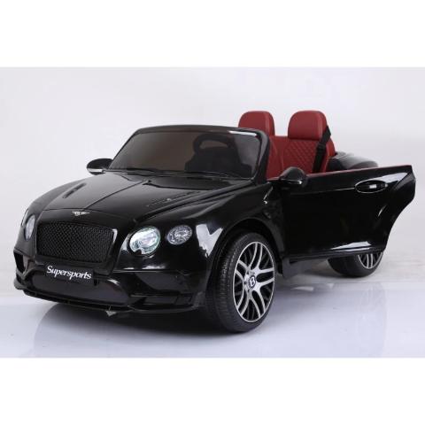 Bentley continental 12 volts voiture électrique enfant 2 places noir