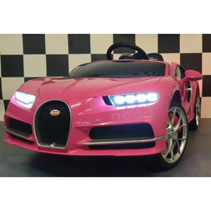 Bugatti Chiron 12 volts monoplace rose