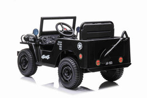 Jeep Willy's 12 volts 4 moteurs 2 places