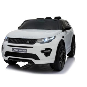Land Rover Discovery voiture électrique pour enfant 12 volts blanc