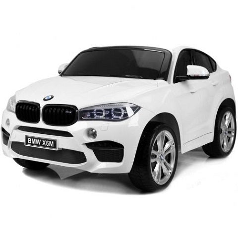 BMW X6 voiture électrique 12v enfant blanc