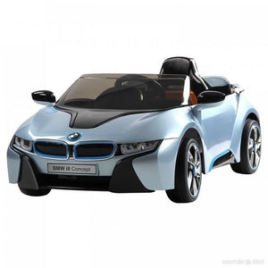 BMW I8 voiture enfant électrique 12 volts bleu